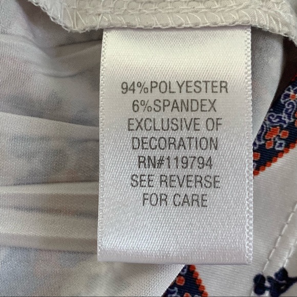 Printed Lightweight Sleeveless V-neck Summer Dress - Picture 8 of 8